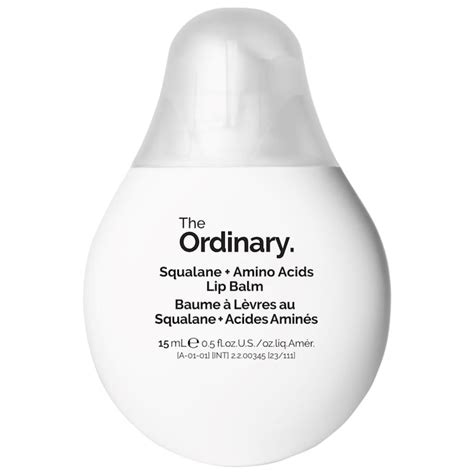 the ordinary lip balm ingredients.